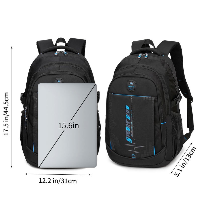 goldwheat Backpack For Teen Boys, Lightweight Water-resistant Boys Bookbag Laptop Backpack Casual Travel Daypack - Image 2